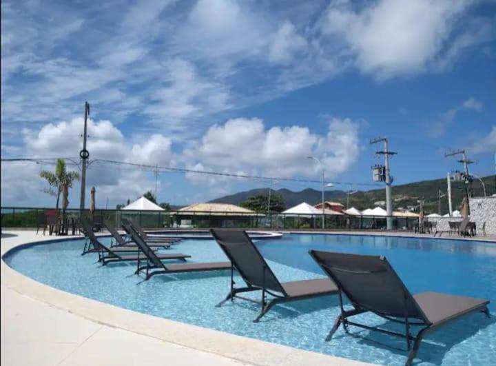 Cobertura Pe Na Areia Com Piscina Privativa E Vista Mar Na Praia Dos Anjos, Arraial Do Cabo, Para Ate 8 Pessoas Buitenkant foto
