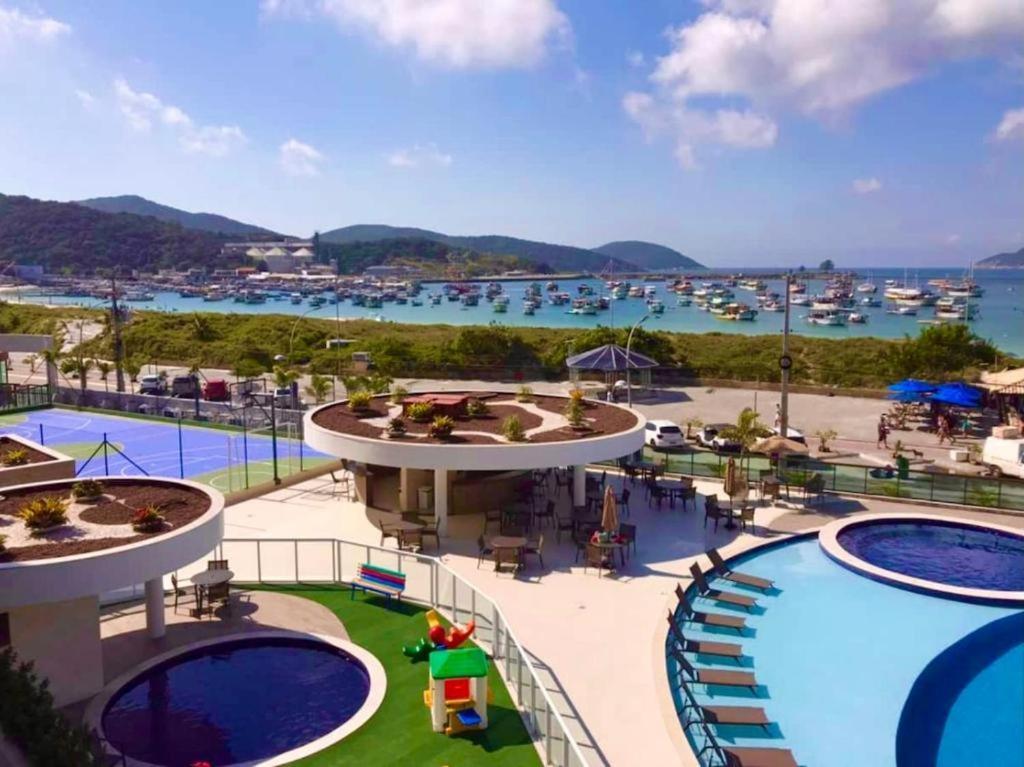 Cobertura Pe Na Areia Com Piscina Privativa E Vista Mar Na Praia Dos Anjos, Arraial Do Cabo, Para Ate 8 Pessoas Buitenkant foto