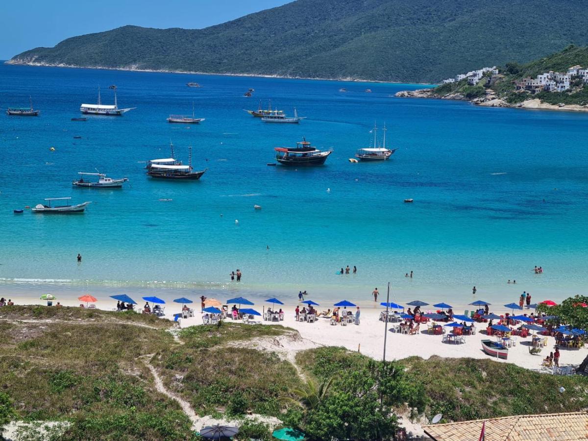 Cobertura Pe Na Areia Com Piscina Privativa E Vista Mar Na Praia Dos Anjos, Arraial Do Cabo, Para Ate 8 Pessoas Buitenkant foto