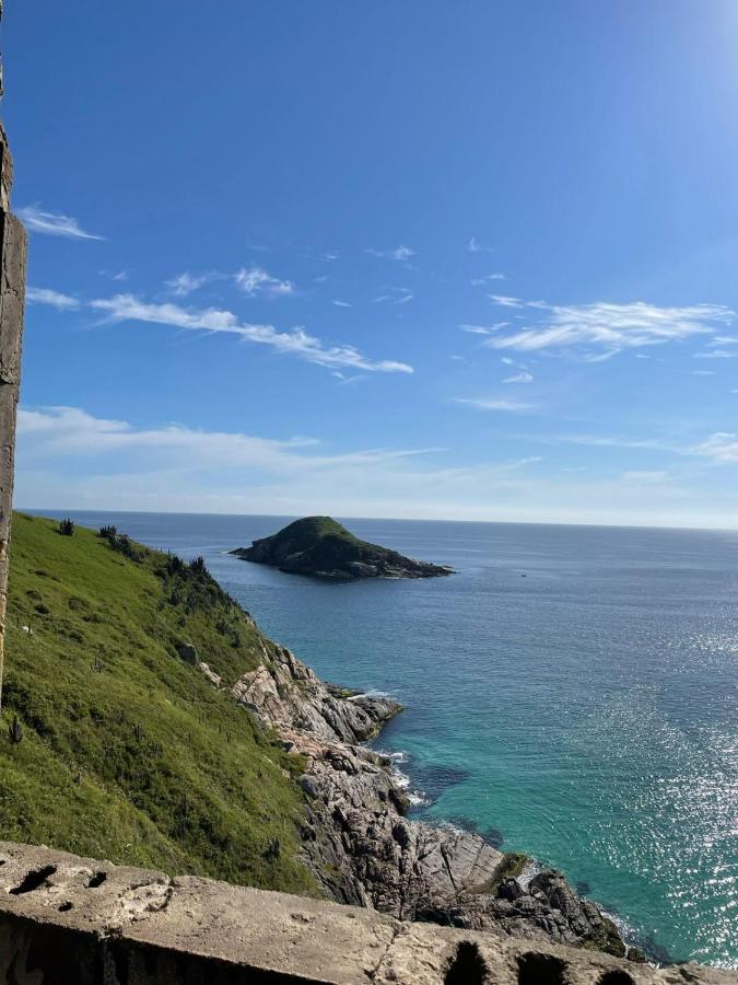 Cobertura Pe Na Areia Com Piscina Privativa E Vista Mar Na Praia Dos Anjos, Arraial Do Cabo, Para Ate 8 Pessoas Buitenkant foto